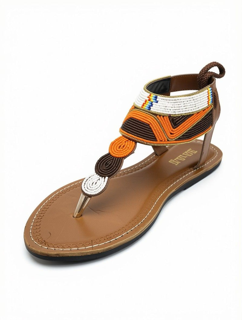 Beaded Gladiator Shoes - detail 1